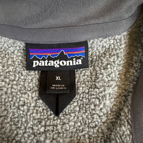 Patagonia Mens Better Sweater Full Zip Fleece Jacket Birch White Grey XL - Picture 2 of 8